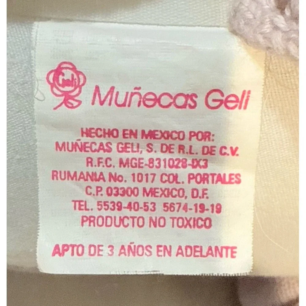 Muñecas Geli doll collectible, realistic vinyl-blend baby doll 18